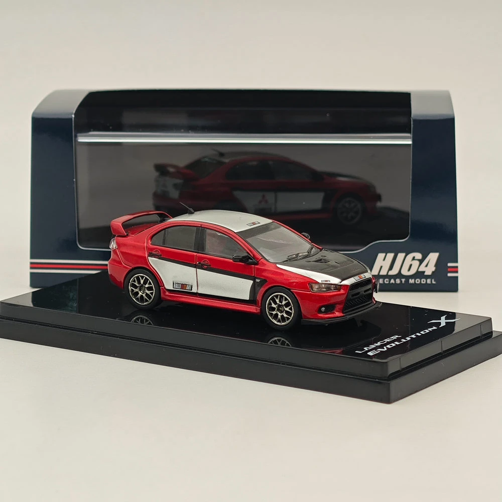 1/64 Scale Red Lancer Evolution X Diecast Model 2 1/64 Scale Red Lancer Evolution X Diecast Model - Image 2