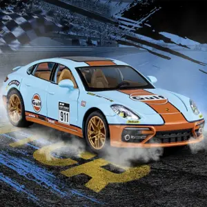 Porsche Panamera GULF Diecast Model Car 1:24 8 Sdac0f93dd2a94e26a881719e2e47975cq