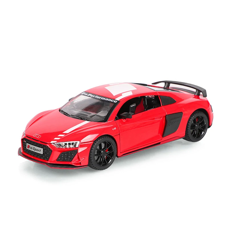 1:24 Audi R8 V10 Plus Die-Cast Model Car 7 1:24 Audi R8 V10 Plus Die-Cast Model Car - Image 7