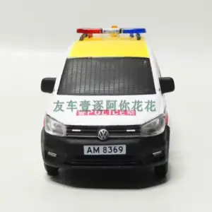 TINY 1/64 Scale Caddy Police Model Car 24 Sdb008d02b60249f0bf3d3f9982d94441M