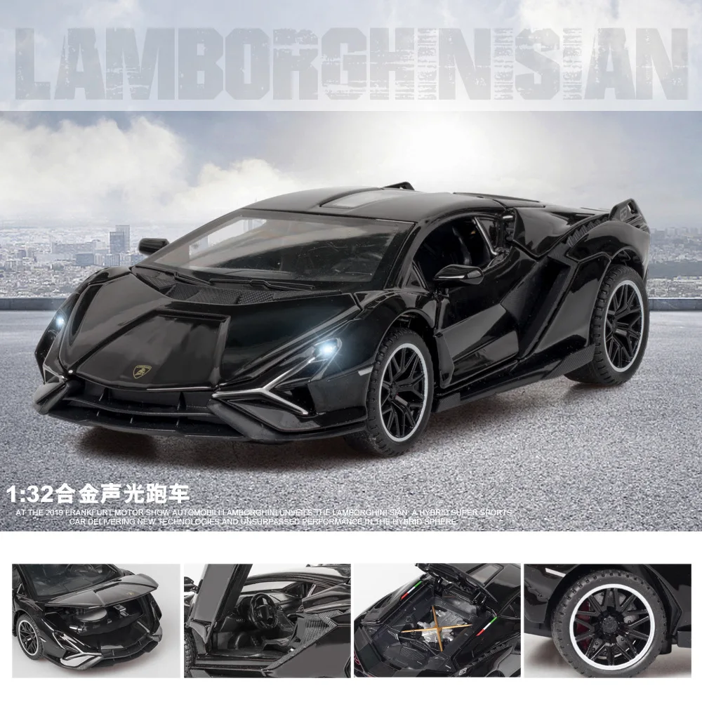 Lamborghini Sian FKP37 1:32 Diecast Model Car 3 Lamborghini Sian FKP37 1:32 Diecast Model Car - Image 3