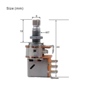 Push Pull Guitar Potentiometer A250K B250K A500K B500K 11 Sdb21076c80254f62a0175288360eaddan