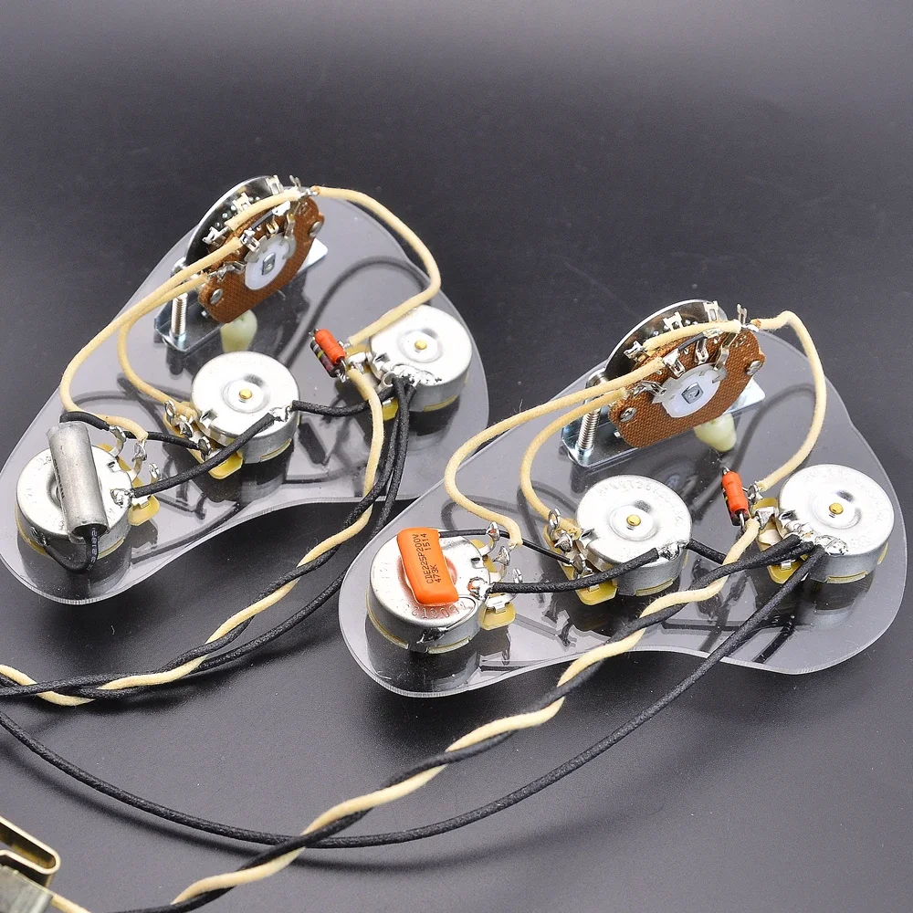 SSS Single Pickups Loaded Guitar Wiring Harness 2 SSS Single Pickups Loaded Guitar Wiring Harness - Image 2