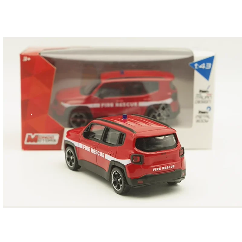 Diecast Scale 1:43 Fire Rescue Panda Model 4 Diecast Scale 1:43 Fire Rescue Panda Model - Image 4