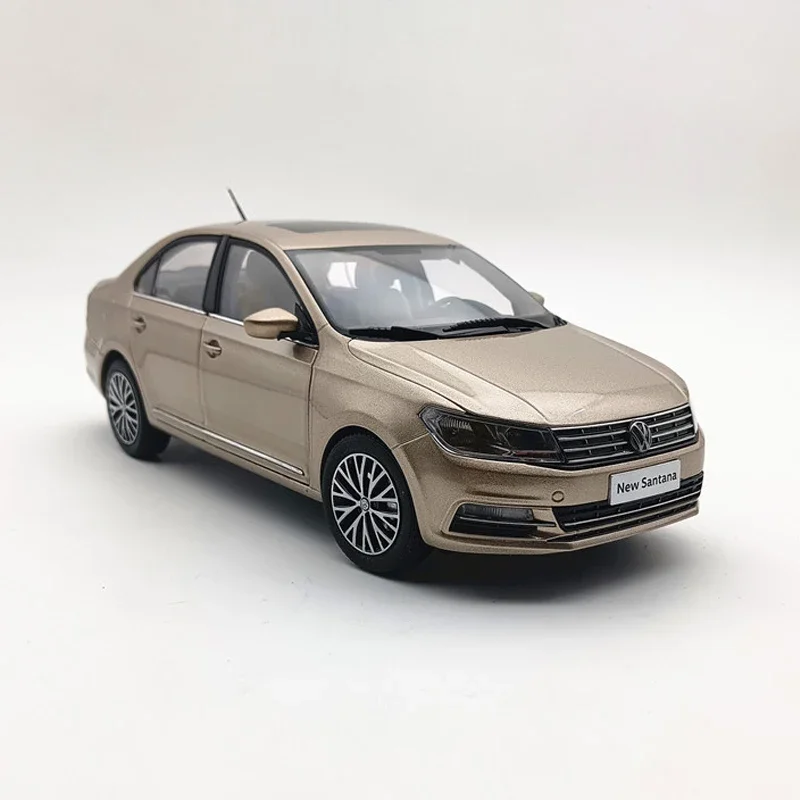 Diecast 1:18 Gold New Santana Model Car 5 Diecast 1:18 Gold New Santana Model Car - Image 5