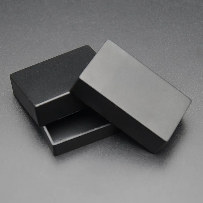 Black Plastic Boxes Set for Electric Guitar Preamp 6 Black Plastic Boxes Set for Electric Guitar Preamp - Image 6