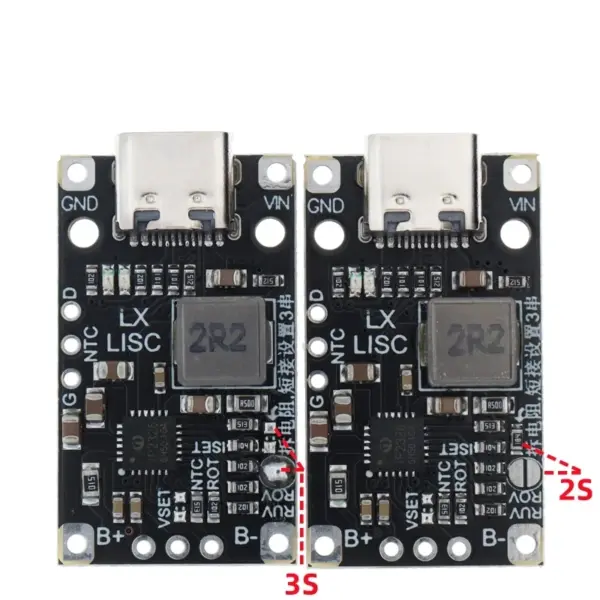 2S 3S Type-C USB BMS Charging Module 15W - Image 2