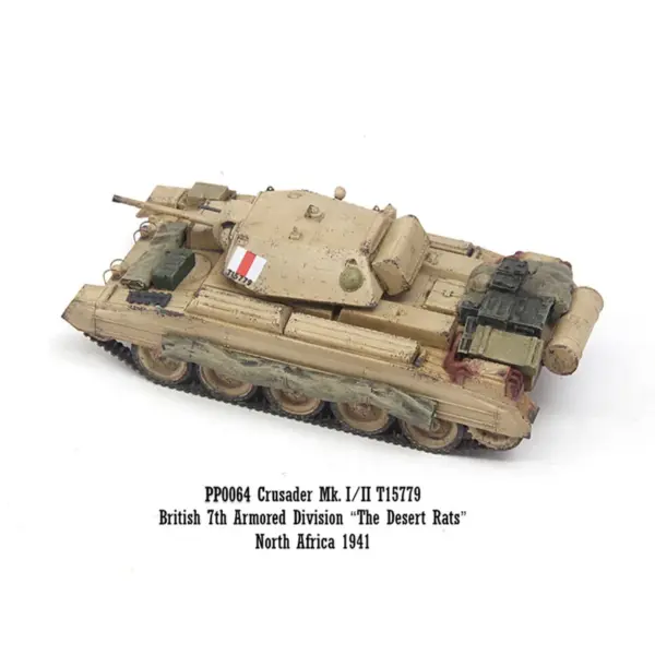 1/72 Scale Crusader Mk.I/II Model Tank - Image 2