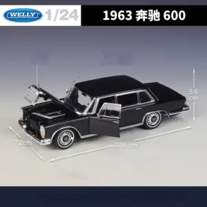 WELLY 1:24 Mercedes-Benz 600 Classic Model 10 Sdc518389e7224681bbfe17c5643be68c7
