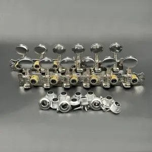 6R6L Stainless Steel Tuning Pegs for Guitars 13 Sdcac7ef9fede4e0fb94faec0f22af233X