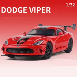 1:32 Scale Silver Dodge Viper ACR SRT Model 17 Sdd1be5f27b384325b0fdc6c1b6b135420