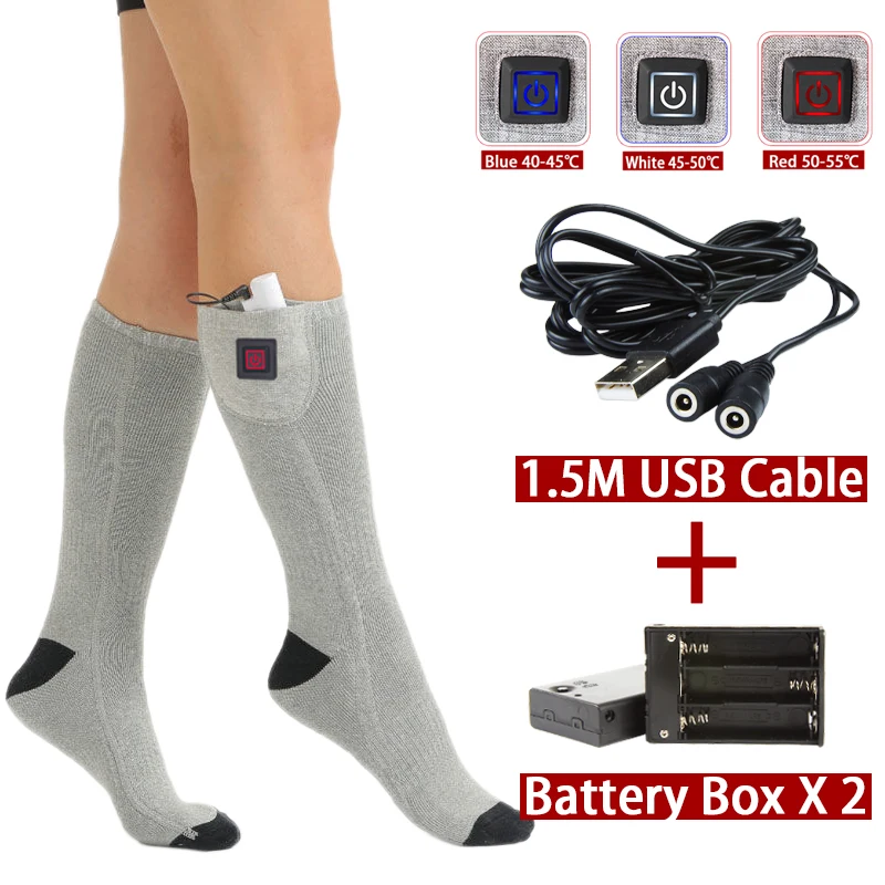 Winter Heated Socks with Temperature Control 12 Winter Heated Socks with Temperature Control - Image 12