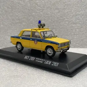 Die-cast VAZ 2101 Soviet Police Car Model 11 Sddb5d154435442f99fc91ce7086859d7k