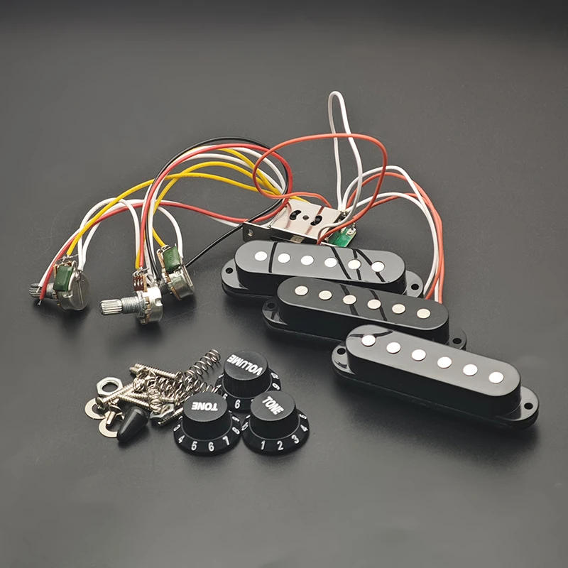 ST Style Guitar Prewired Wiring Harness Set 10 ST Style Guitar Prewired Wiring Harness Set - Image 10
