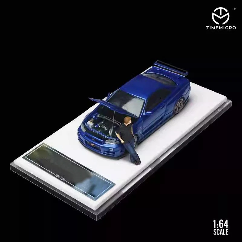 Skyline GTR R34 Z Tune Diecast Model 1:64 3 Skyline GTR R34 Z Tune Diecast Model 1:64 - Image 3