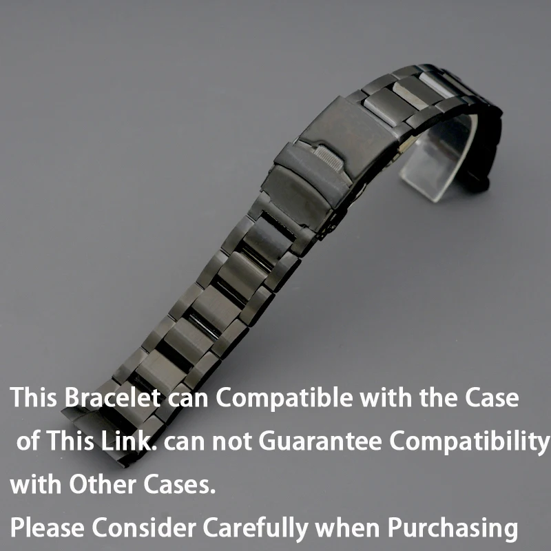 Black 6105 6309 Turtle Abalone Watch Case 9 Black 6105 6309 Turtle Abalone Watch Case - Image 9