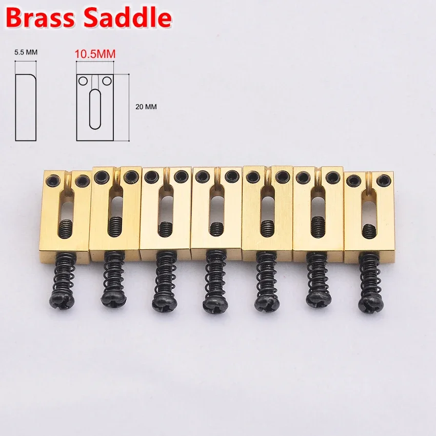 Premium Electric Guitar Bridge with Saddles 22 Premium Electric Guitar Bridge with Saddles - Image 22