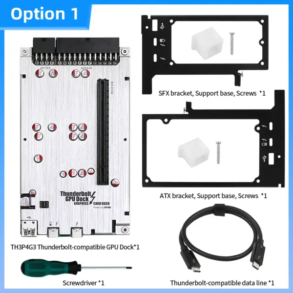 Thunderbolt-compatible GPU Dock with PD Charging - Image 9