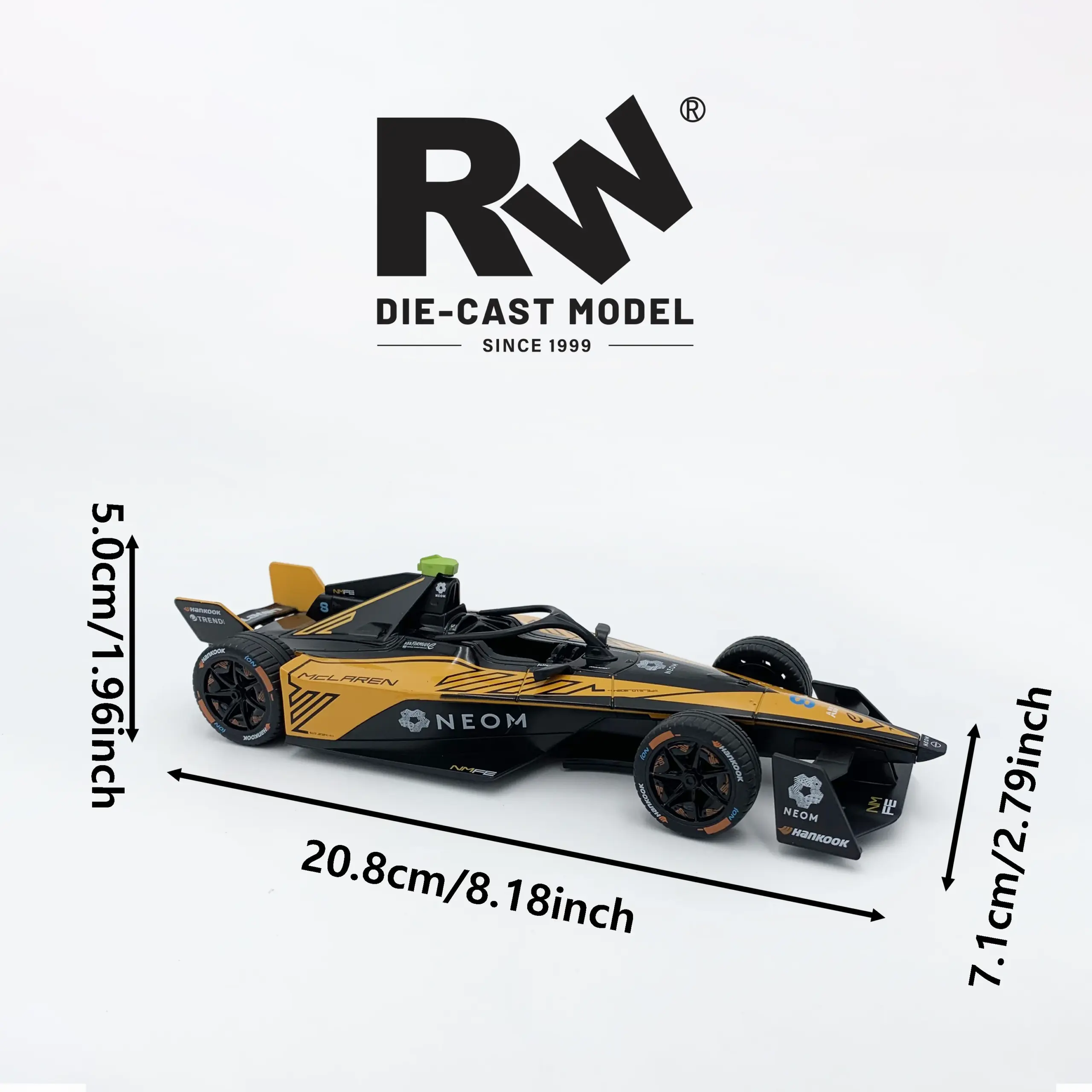 McLaren Formula Car Die-Cast Model 1:24 Scale 2 McLaren Formula Car Die-Cast Model 1:24 Scale - Image 2