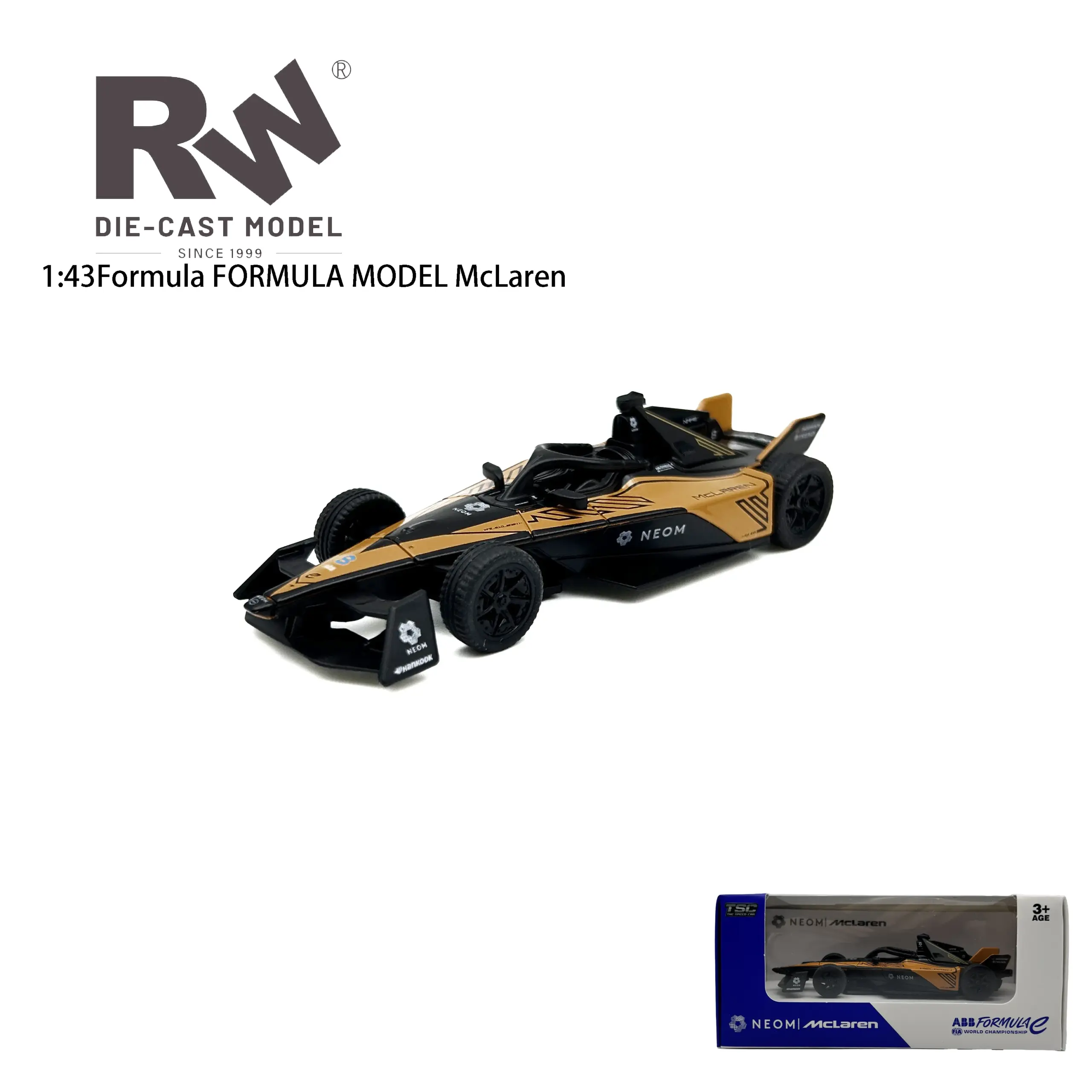 McLaren Formula Car Die-Cast Model 1:24 Scale 3 McLaren Formula Car Die-Cast Model 1:24 Scale - Image 3