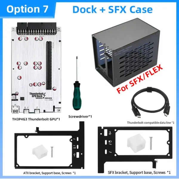 Thunderbolt-compatible GPU Dock with PD Charging - Image 13
