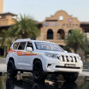 1:32 Black Toyota Prado Diecast Model Car 12 Se0ded86e314d4f72b13b0ea68f431e67F
