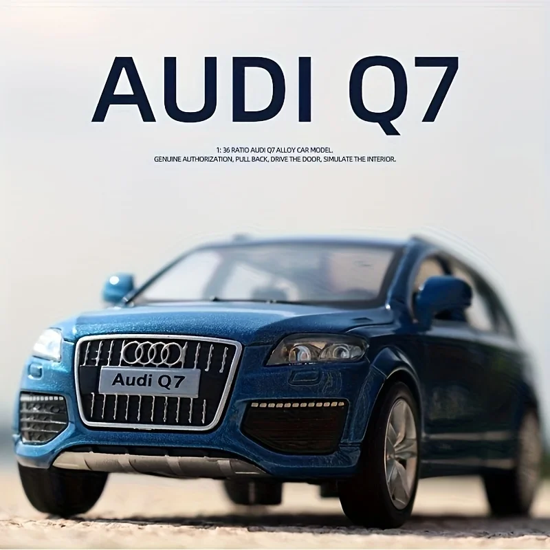 1:36 Scale Audi Q7 Die-Cast Model Car 7 1:36 Scale Audi Q7 Die-Cast Model Car - Image 7