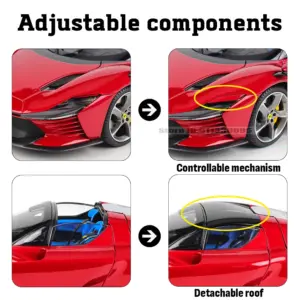 Bburago 1:18 Ferrari Daytona SP3 Die-Cast Model 10 Se16adaa453b347a3b44ccbaef34f1efas 1