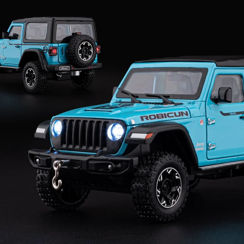 Wrangler Rubicon 1:24 Scale Diecast Model 3 Wrangler Rubicon 1:24 Scale Diecast Model - Image 3