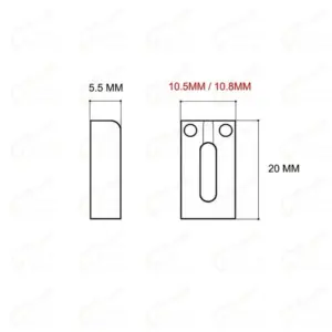 Premium Electric Guitar Bridge with Saddles 37 Se17eecd64a0e4595979e3b912f81916cO