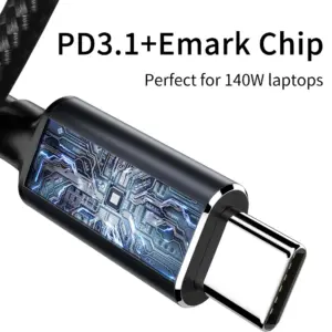 65/140W USB-C PD Charger Cable for Laptops 16 Se1d83323b8bf48258c24451a9ed138154