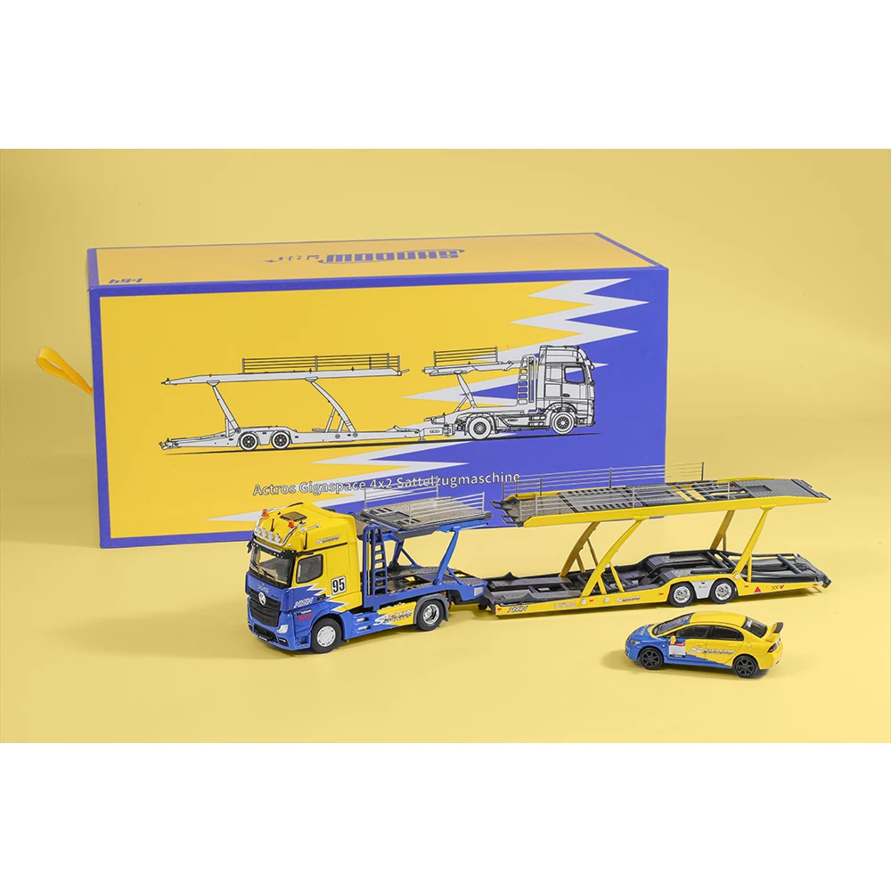 DCT 1:64 Scale Actros Gigaspace Model Truck Set 6 DCT 1:64 Scale Actros Gigaspace Model Truck Set - Image 6