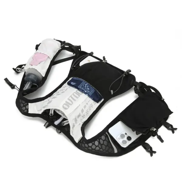 Hydration Running Vest with Reflective Strips - Image 5