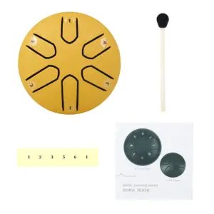 6-Tone Mini Steel Tongue Drum with Mallets 17 Se1f54c0f84ba4e6ba1a80dfc280bcb41F
