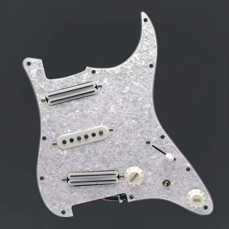 Alnico 5 Prewired ST Pickguard Set 18 Alnico 5 Prewired ST Pickguard Set - Image 18