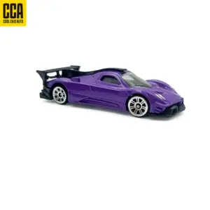 1:64 Scale Alloy Sports Car Model - Silver Red 11 Se2a60115899348d9bb9ef4b971a002ber