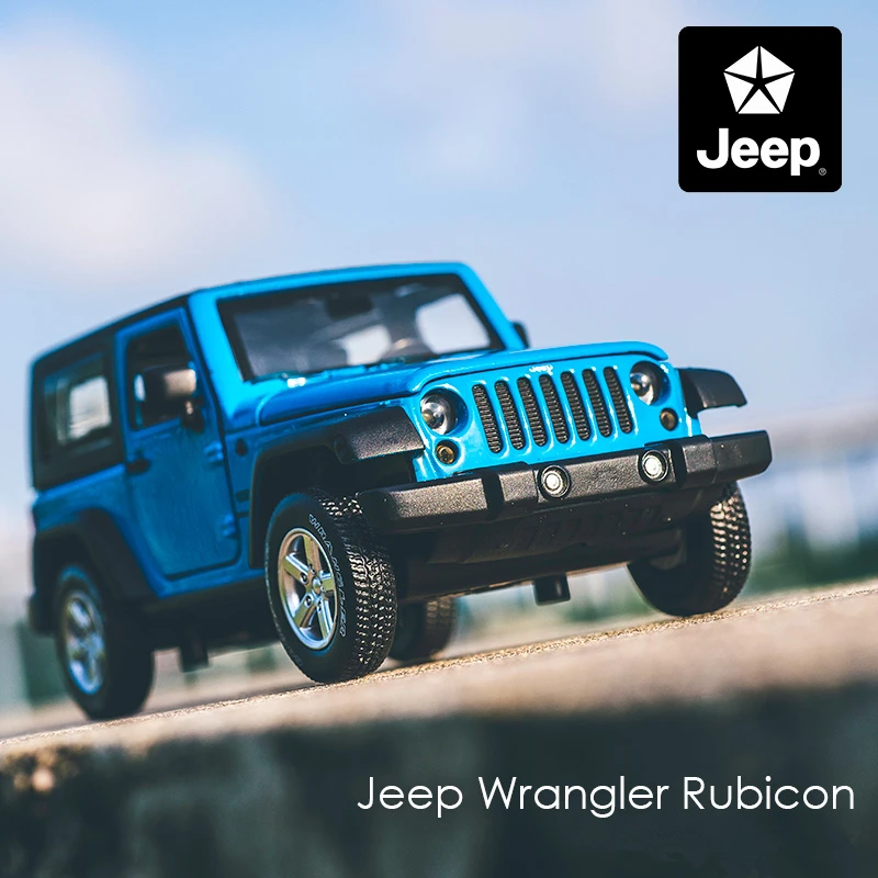 1:32 Scale Jeep Wrangler Rubicon Model Car 3 1:32 Scale Jeep Wrangler Rubicon Model Car - Image 3