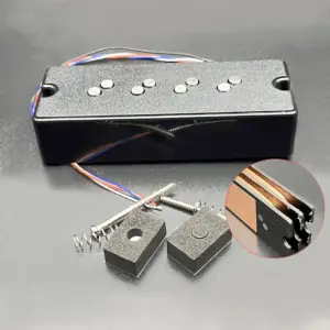 Alnico 5 Stacked Humbucker Pickup for Bass 13 Se377e378a1d0412cbce09b1b3be36125D