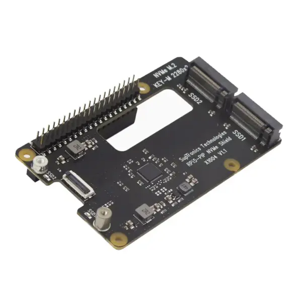 Dual M.2 NVMe SSD Adapter Board for Raspberry Pi 5 - Image 5