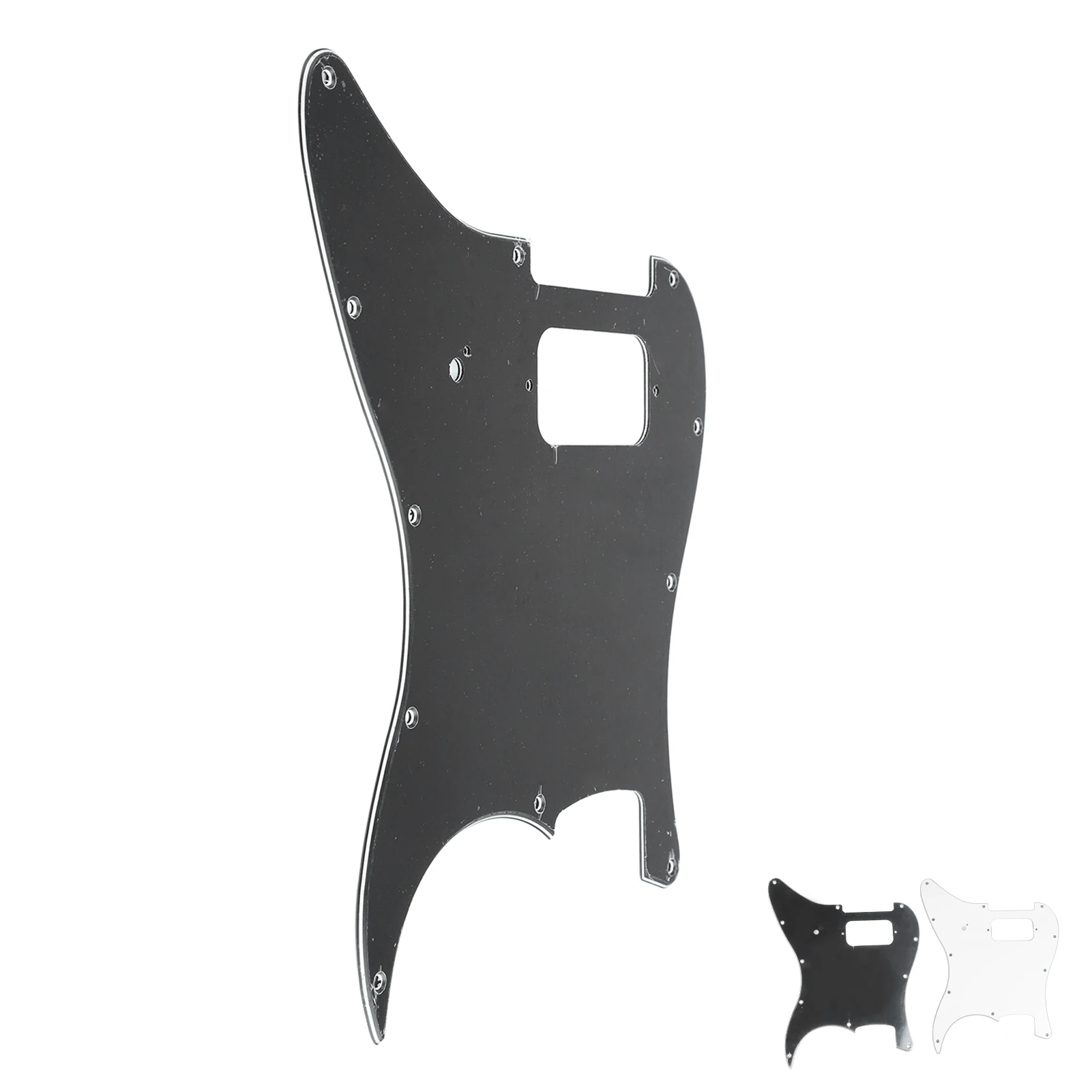 Electric Guitar Pickguard in Black or White 3 Electric Guitar Pickguard in Black or White - Image 3