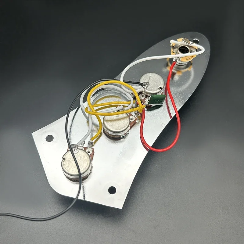 Wired Loaded Prewired Control Plate for Bass 2 Wired Loaded Prewired Control Plate for Bass - Image 2