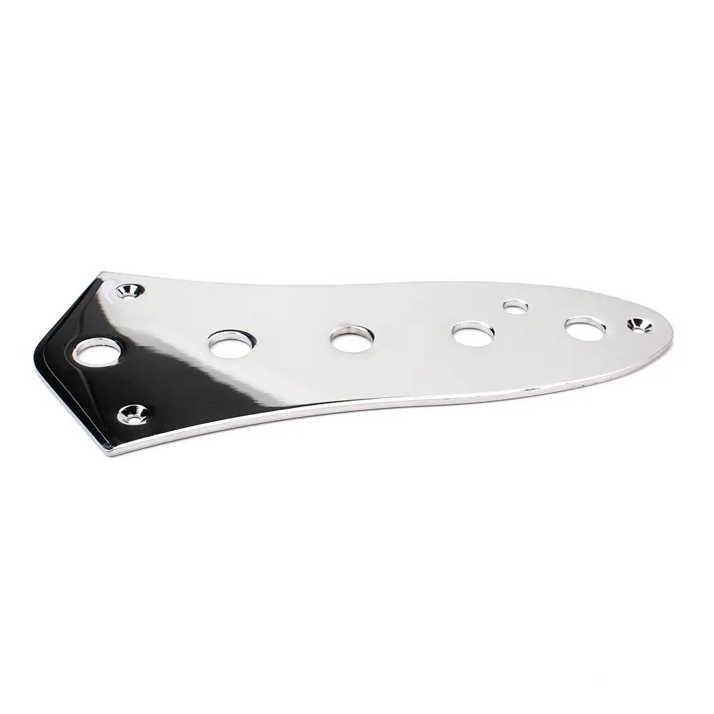 Shiny Steel Control Plate for Guitars 2 Shiny Steel Control Plate for Guitars - Image 2