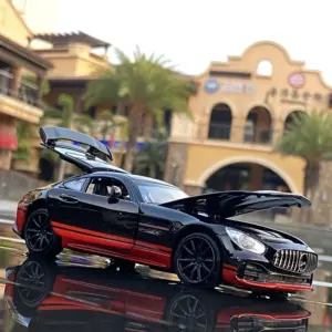 1:32 Green Mercedes-AMG GT Diecast Model Car 16 Se4d03ecbe1704b23a36fb8a25a69aee6y