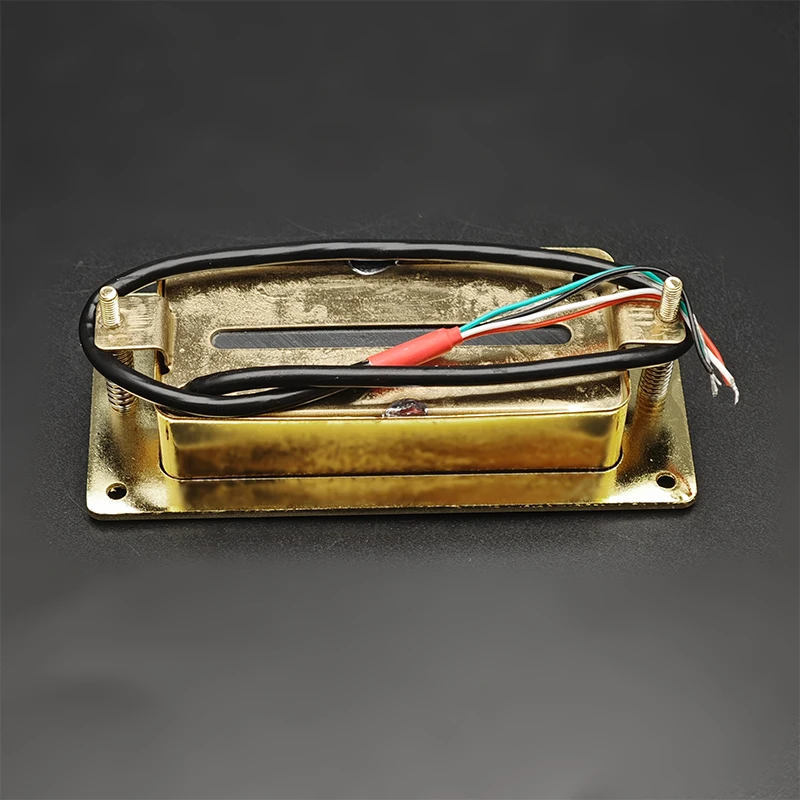 Brass Cover Humbucker Pickup for 6 String Guitars 3 Brass Cover Humbucker Pickup for 6 String Guitars - Image 3