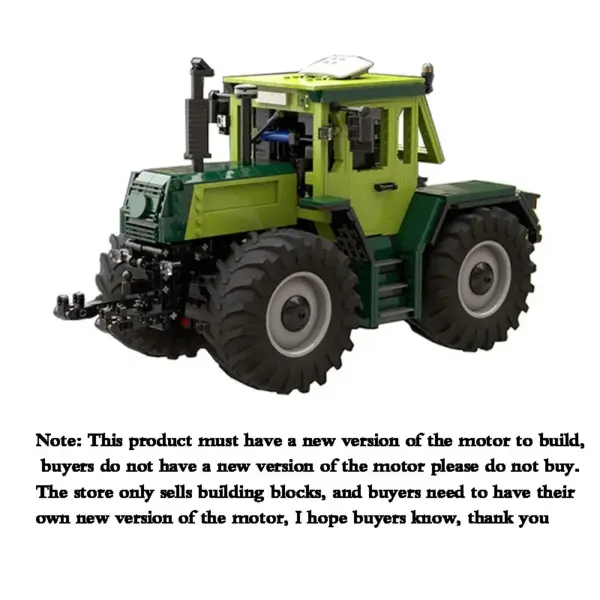 Tractor 1500 Building Block Toy Model 1355PCS - Image 6