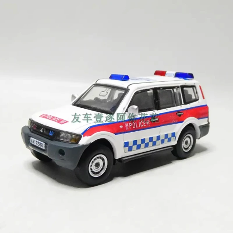 1/64 Scale Pajero 2003 Police Alloy Model Car 2 1/64 Scale Pajero 2003 Police Alloy Model Car - Image 2