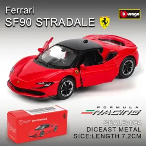 Bburago Ferrari 812 Competizione Model 1:64 Scale 39 Se589d893cc0e47d599f7b26d9c0016e63