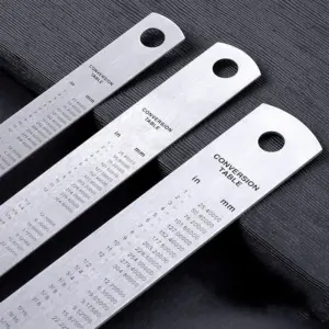 Deli Stainless Steel Ruler Set - 10cm, 20cm, 30cm 11 Se63366799e334128a581532e6c4070053