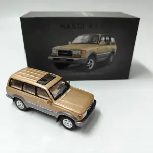 MASSDI Diecast 1/64 Gold Toyota Land Cruiser 10 Se63bf172c3a04261b153cb3cec901f61R