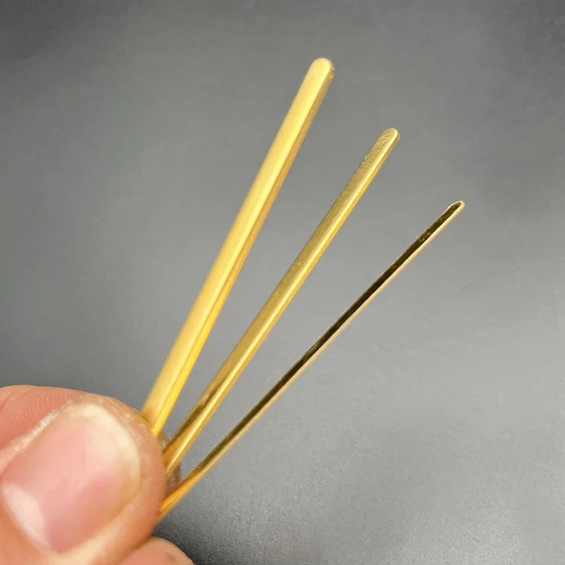 Brass Guitar Shim Set for Height Adjustments 6 Brass Guitar Shim Set for Height Adjustments - Image 6